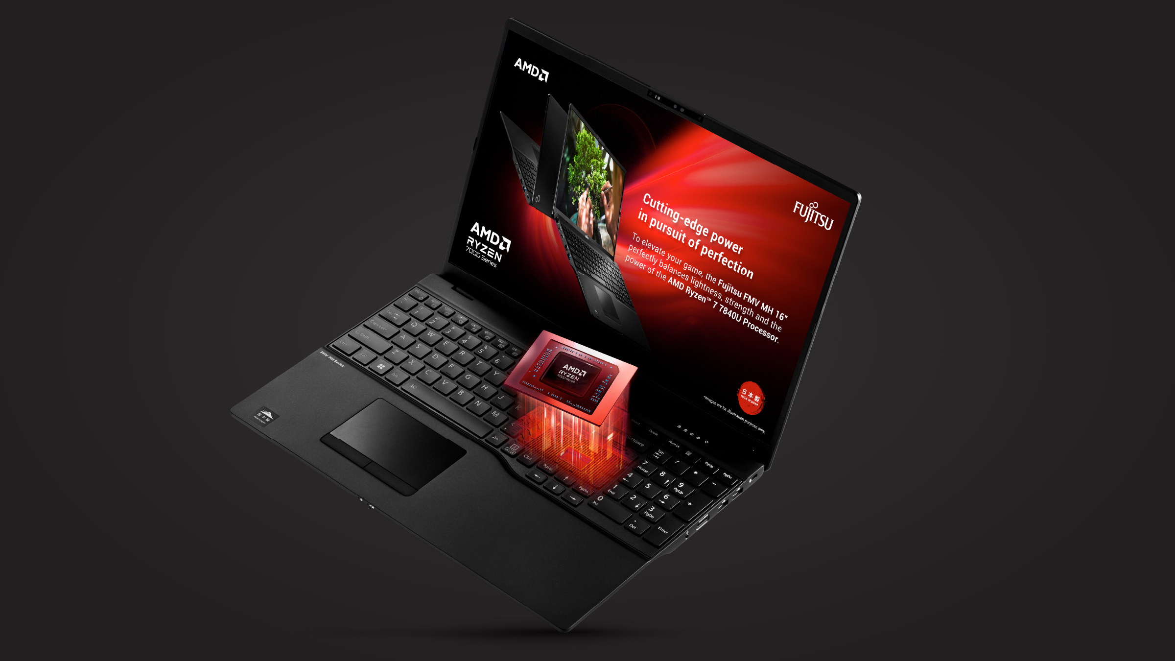 Fujitsu FMV MH16 Launching